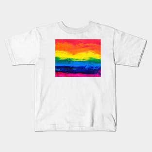 Gay Flag LBGTQ Kids T-Shirt